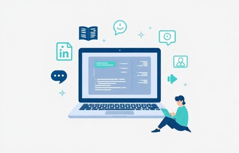 Digital Upskilling illustration